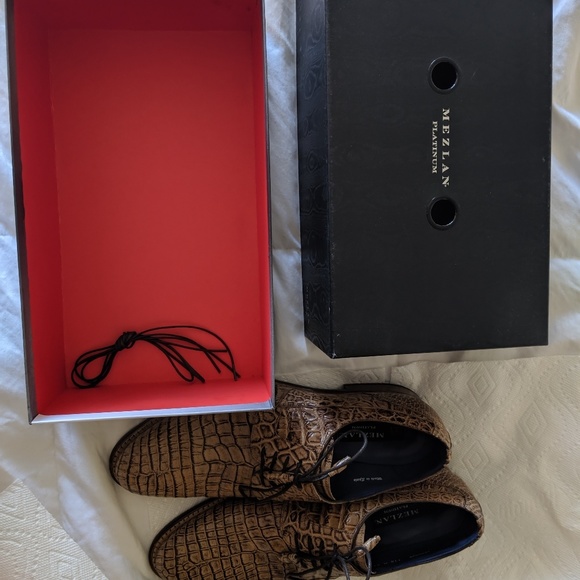 Beautiful alligator Mezlan Hercules shoes - Picture 2 of 6